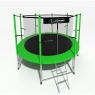 Батут с защитной сетью i-JUMP 16FT GREEN