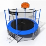 Батут с защитной сетью i-JUMP BASKET 16FT BLUE